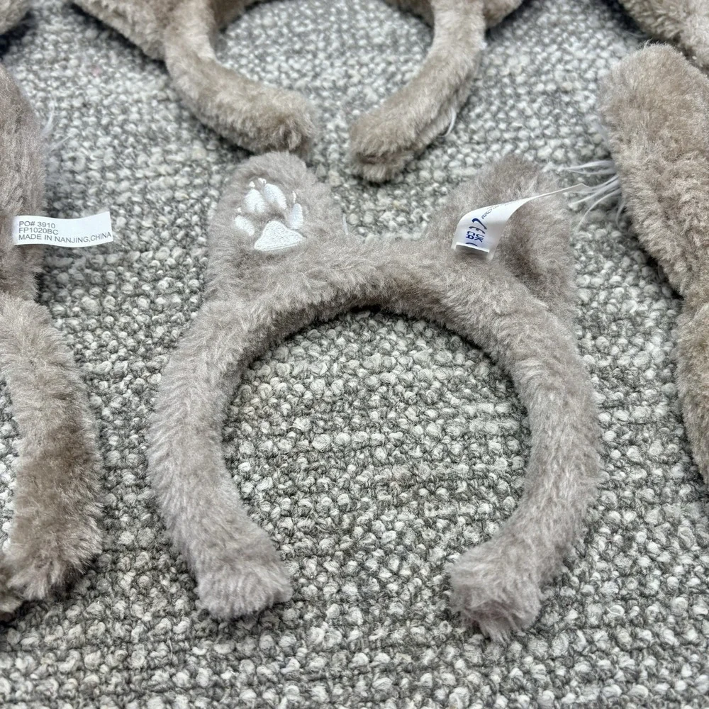 Great Wolf Lodge Ear‎ Headbands Party Set Of 9 EUC Pool Party Fun Decorations